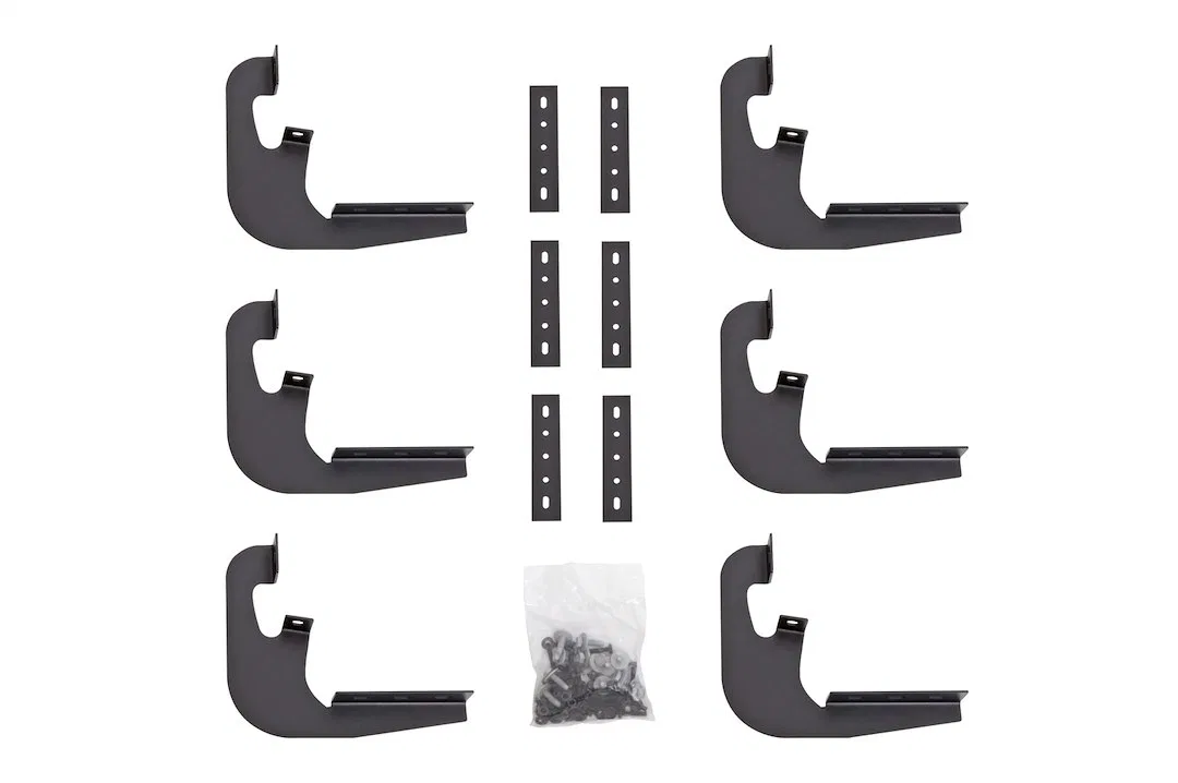 DZ15340 – DEE ZEE Running Board Mounting Kit, Rocker Panel Mount Drilling Required For Dee Zee Rough Step Boards